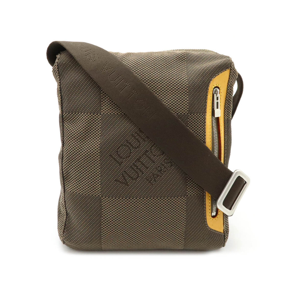 LOUIS VUITTON Damier Geant Citadin Shoulder Bag Canvas